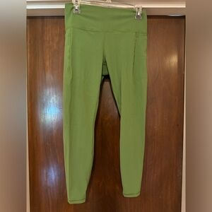 Athleta Green Leggings - Size L